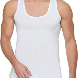 6 pack herren unterhemden feinripp tank top achselhemd weiß l %100 baumwolle k 87