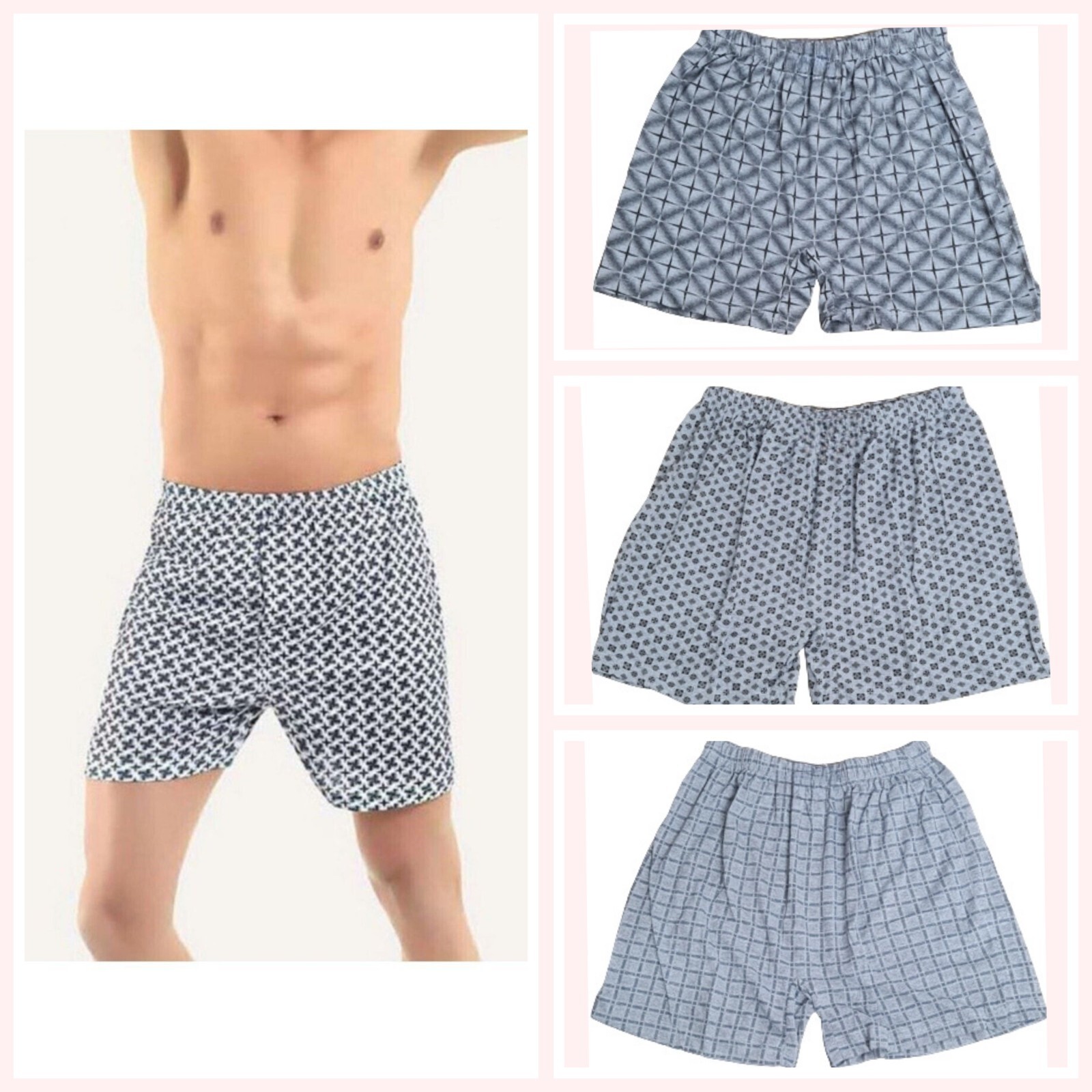 5er pack herren boxershorts unterhosen m baumwolle k 16