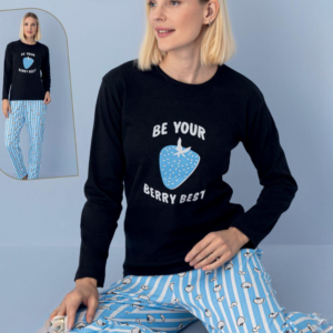 damen pyjama schlafanzug lang 2 teiler set s 62